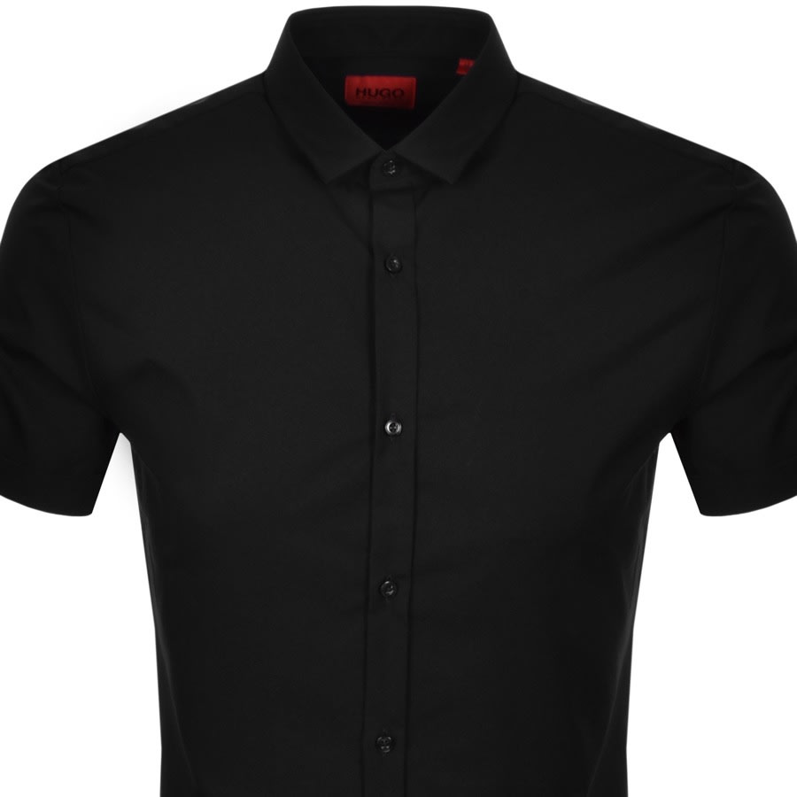Alternative Image for ProductHUGO Empson Short Sleeve Shirt Black2